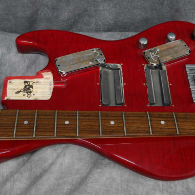 Mid-90s Mike Lull JT4 - Trans Red Over Flamed Maple image 20