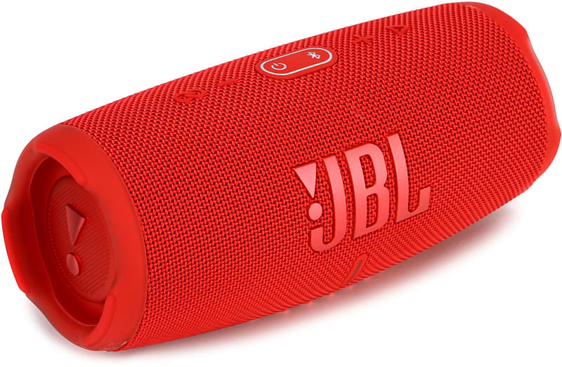 JBL Charge 5 Portable Waterproof Bluetooth Speaker - Red image 1