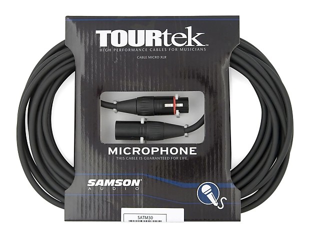 Samson TM30 Tourtek 30' Male XLR to Female XLR Mic Cable image 1
