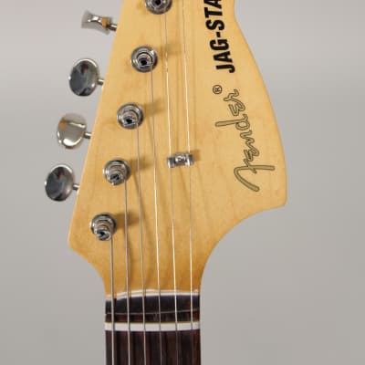 2021 Fender Kurt Cobain Jag-Stang Fiesta Red Electric Guitar w/Gig Bag image 11