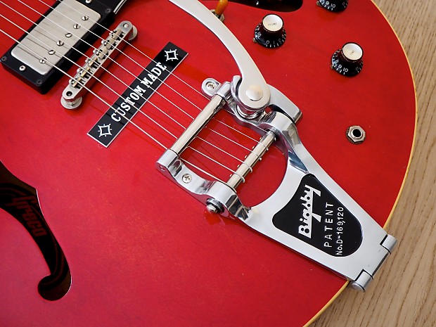 1990 Greco SA-75 Vintage Semi-Hollowbody ES-335 Guitar Cherry | Reverb