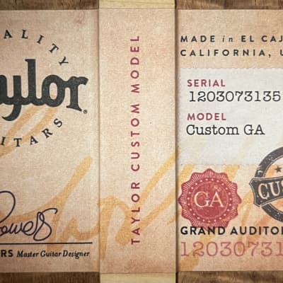 Taylor Custom GA - Master Hawaiian Koa image 24