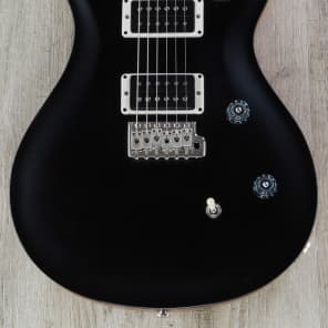 PRS Paul Reed Smith CE24 Electric Guitar Pattern Thin Neck Satin Black + Gig Bag image 2