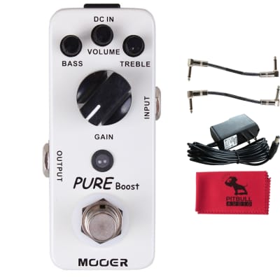 Mooer The Wahter Wah Guitar Effect Pedal w/ Power Supply, Patch