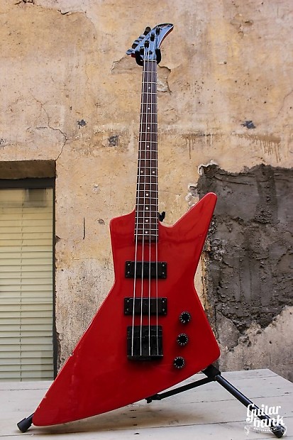 Rare American Gibson Explorer Bass USA 1984 Red All original