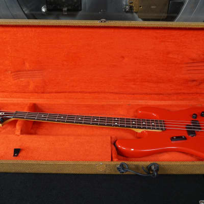 Charvel 2B Late 80s - Ferrari Red PJ Bass Guitar w/ Case image 21