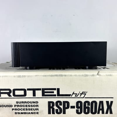 Rotel RSP-960AX Surround Processor Preamplifier - Black - w/ | Reverb