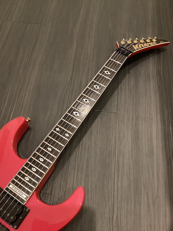 Vintage 80s KRAMER/ESP - Focus/JK - Banana/Hockey Rosewood