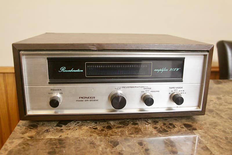 Pioneer SR-202W Vintage Spring Reverb Amplifier 1970s image 1