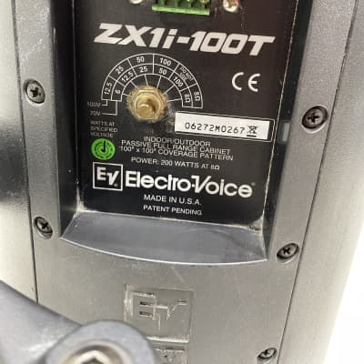 EV ZX1i-100T 8” Woofer 2-Way Passive Loudspeaker image 4