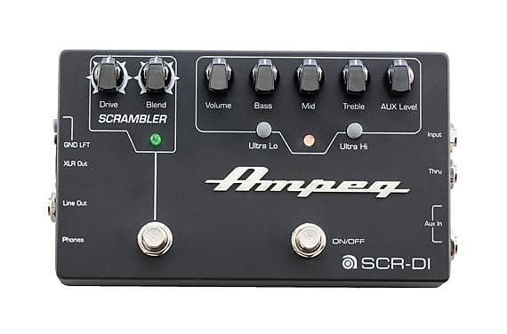 Ampeg SCR-DI Bass DI with Scrambler Overdrive image 1