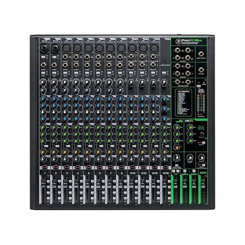 Mackie ProFX16v3 16-Channel Effects Mixer (King of Prussia, PA) image 1
