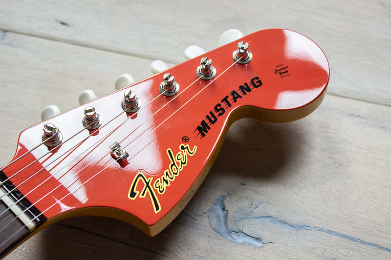 🇯🇵 Fender Mustang Reissue Competition MIJ Japan Fiesta Red