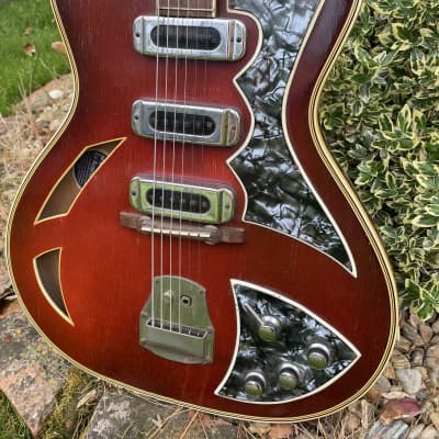 Perlgold Verythin Thinline Guitar 1960 image 3