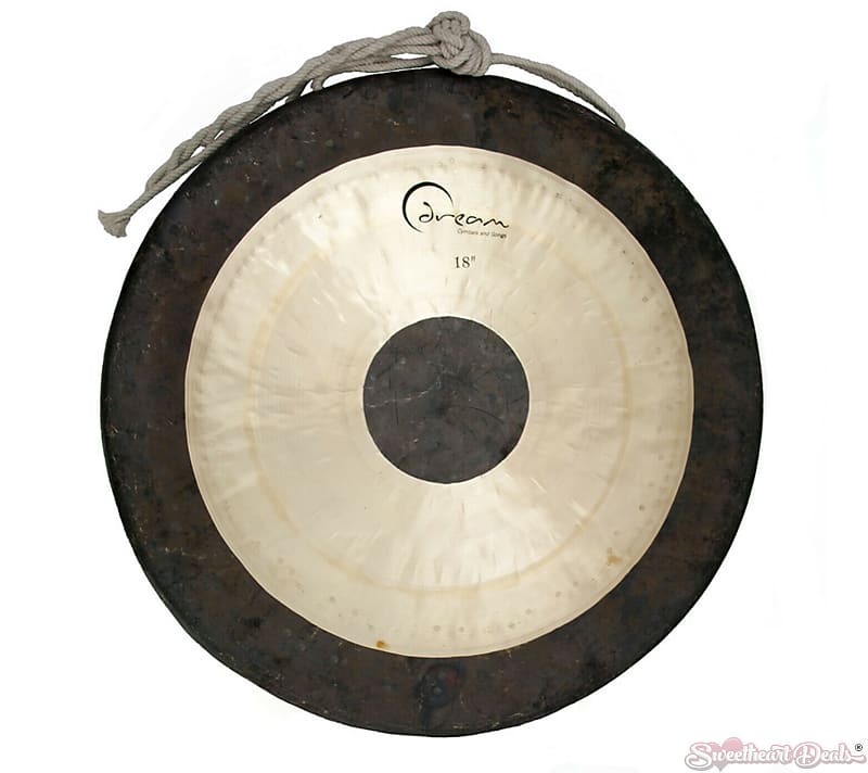 Dream Cymbals CHAU18 Chau Series 18-inch Black Dot Gong image 1