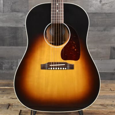 Gibson J-45 Custom - 2016 - Vintage Sunburst - w/Hard Case | Reverb