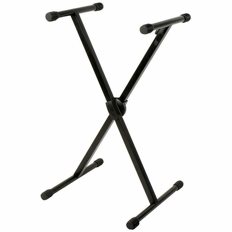 Quik Lok X-Style Keyboard Stand w/ Trigger Lock Open & Close - T-500 image 1