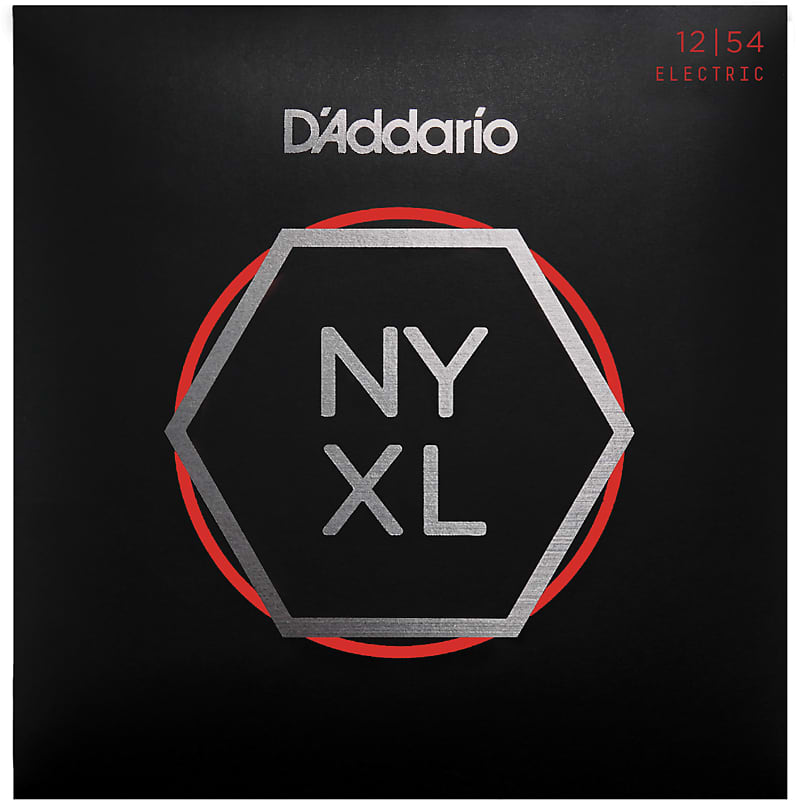 D'Addario NYXL1254 Nickel Wound Electric Guitar Strings, Heavy, 12-54 image 1