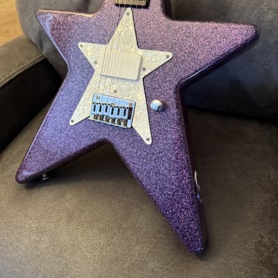 Daisy Rock Star Guitar メタリックパープル Daisy Rock Debutante Star Short Scale Electric Guitar Cosmic