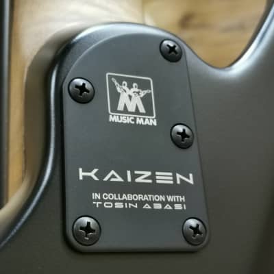 Music Man Kaizen 7-String - Ebony Fretboard, Apollo Black image 16