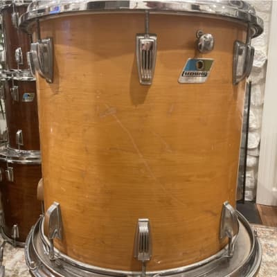 Ludwig 6ply Maple 1981 Maple Thermogloss 12/16/18/22 image 5