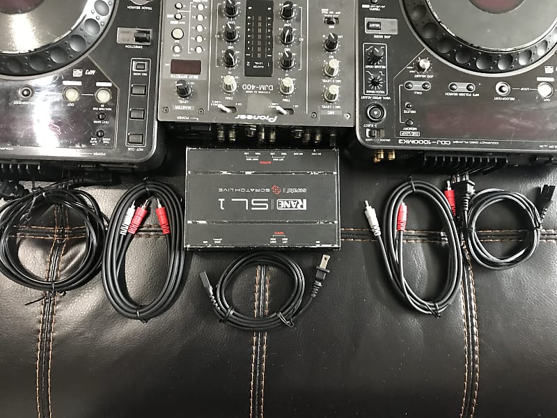 Pioneer DJ XDJ-RX3 DJ System with RANE-ONE Motorized DJ