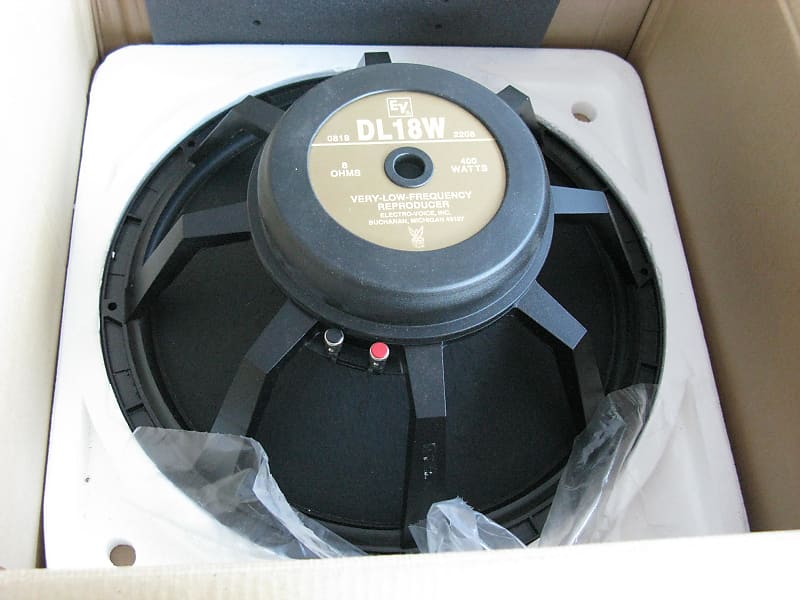 Electro-Voice DL18W エレクトロボイス 18インチ ウーハー Electro-Voice DL18W 18 inch subwoofer new open box sale | Reverb
