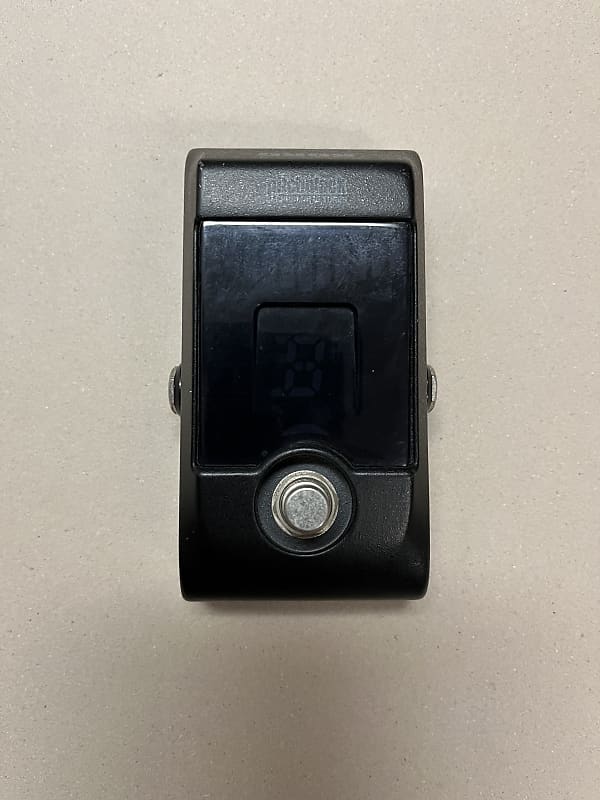 Korg Pitchblack Chromatic Guitar/Bass Tuning Pedal 2010s - Black **ANALOGMAN BUFFER INSIDE!** image 1