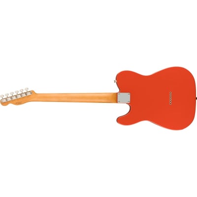 Fender Noventa Telecaster Electric Guitar, Maple Fingerboard, Fiesta Red image 10