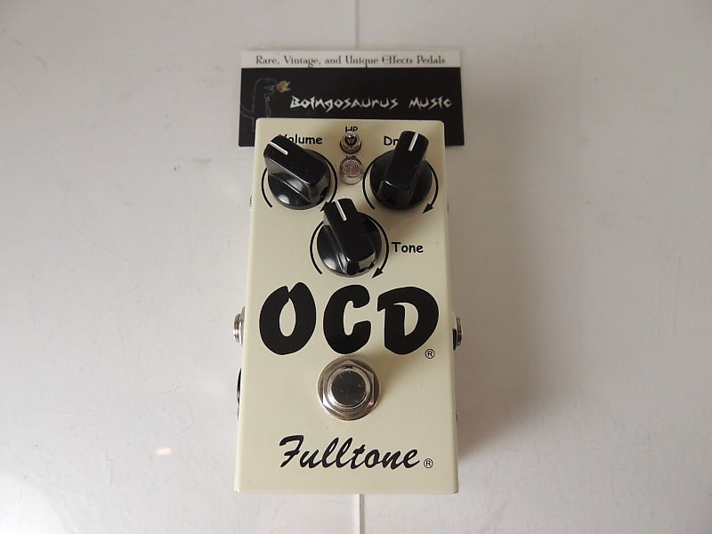 Fulltone OCD Obsessive Compulsive Drive Overdrive Pedal Version