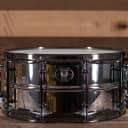 Ludwig Black Magic Stainless Steel Snare Drum - 6.5"x14"