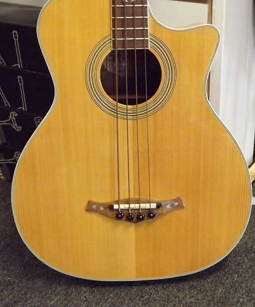 Hohner Solid-top Acoustic-Electric Bass Guitar image 1