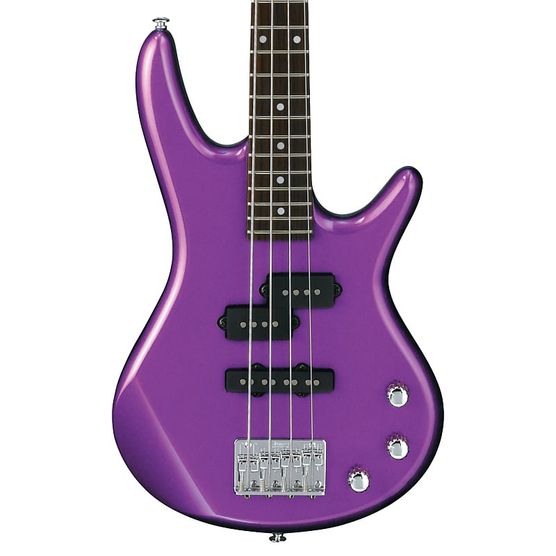 Ibanez Gio GSRM20 miKro Short Scale Electric Bass Guitar Metallic Purple