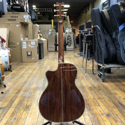 Reverse Tension Guitars OM-930C All-Solid Spruce/Mahogany Acoustic-Electric Late 2010s w/Hard Case image 6