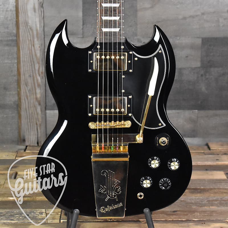 Epiphone SG Standard Maestro Vibrola FULL DEMO - YouTube