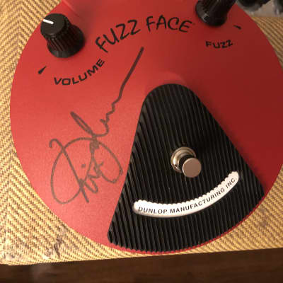 Eric Johnson Fuzz Face EJF1-Red Signed 1/50 mint w box Dunlop image 5