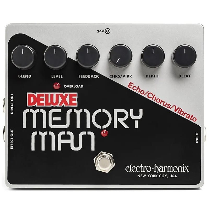 Electro-Harmonix Deluxe Memory Man Delay Chorus Vibrato Pedal image 1