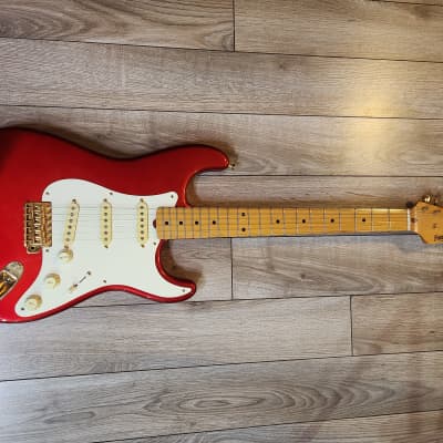 Fernandes LE-2G - Candy Apple Red MIJ LE-2 Stratocaster 7 Lbs 8 Ounces image 4