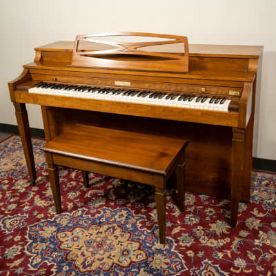 Baldwin Howard Spinet Piano | Satin Walnut | SN: 972050 image 1