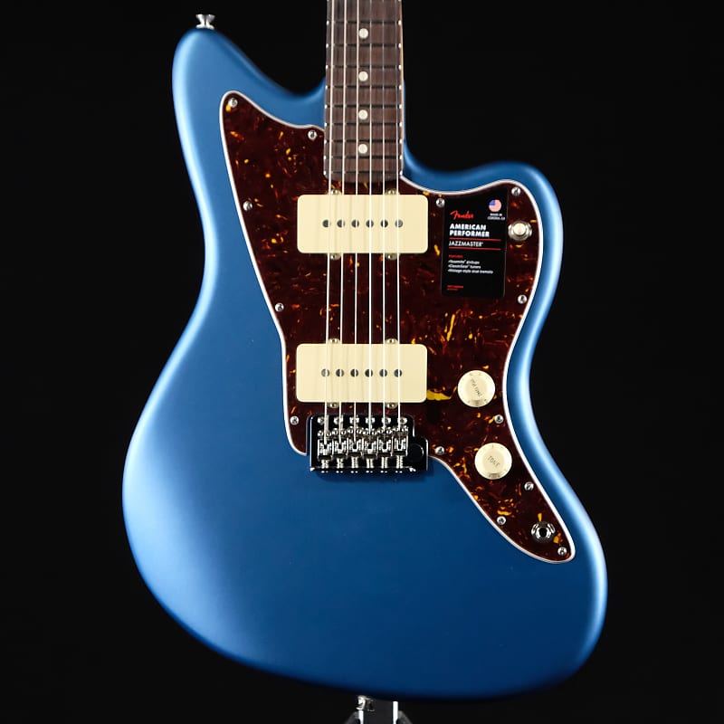 Fender American Performer Jazzmaster - Satin Lake Placid Blue with