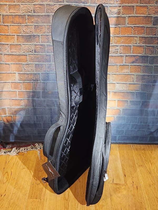 Fender Custom Shop Gig Bag Black/Black Interior | Reverb