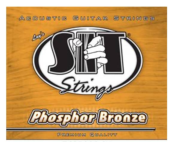 S.I.T. Acoustic Guitar Phosphor Bronze Strings Medium 13-56 image 1