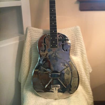 1930s National Style 3 Tenor Guitar, Ornate Etchings | Reverb