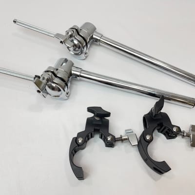 Roland MDH-25 Tom Pad V Drum Mount with Black OEM Clamp TWO PACK for TD 30 25 20