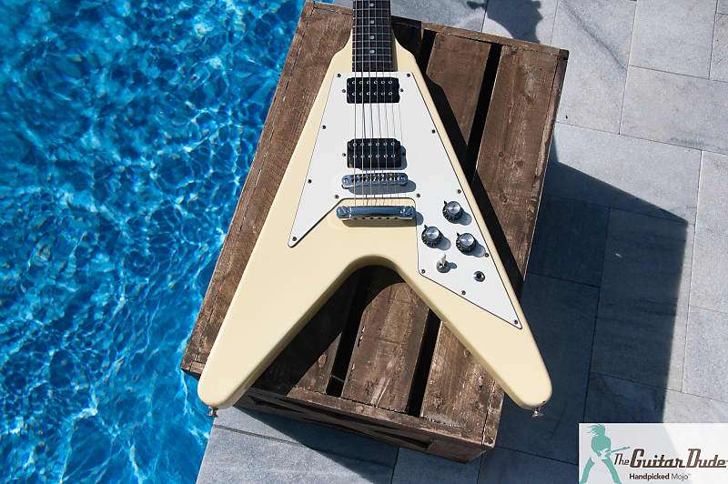 Classic 1978 Greco FV-600 W - '67 Flying V Tribute - Made in Japan - MIJ -  Fuji-Gen Gaki Factory