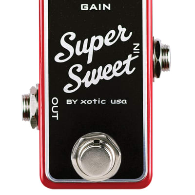 Xotic Super Sweet Boost - Compact Booster Pedal for sale