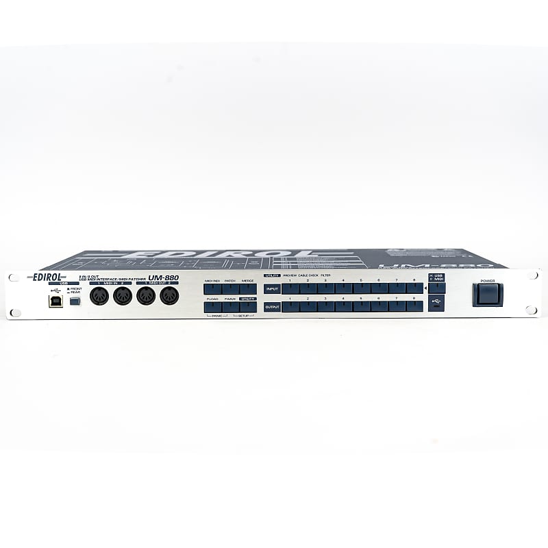 EDIROL UM-880 usb midi interface 【完動品】 Roland EDIROL UM-880 MIDIインターフェイス