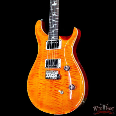 Paul Reed Smith PRS Wild West Guitars 2023 Special Run CE 24 Painted Black Neck 57/08 Pickups Orange image 2