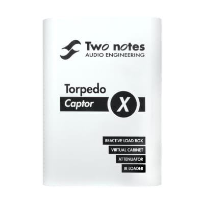 Two Notes Torpedo Captor X Reactive Loadbox DI and Attenuator, 16 Ohm image 1