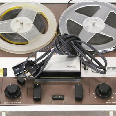 Ampex 400 Tape Machine Reel to Reel Recorder Portable Vintage Rare